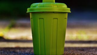 Alexas fotos garbage can
